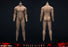 Pre-order 1/6 Ekuaz Studio EKS014F platinum silicone muscular body