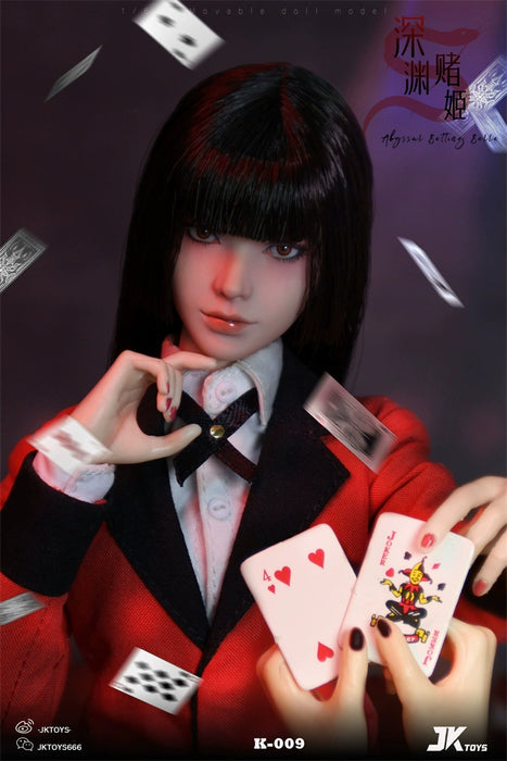 Pre-order 1/6 JKTOYS K-009 Abyssal Betting Belle Yumeko Cosplay Figure