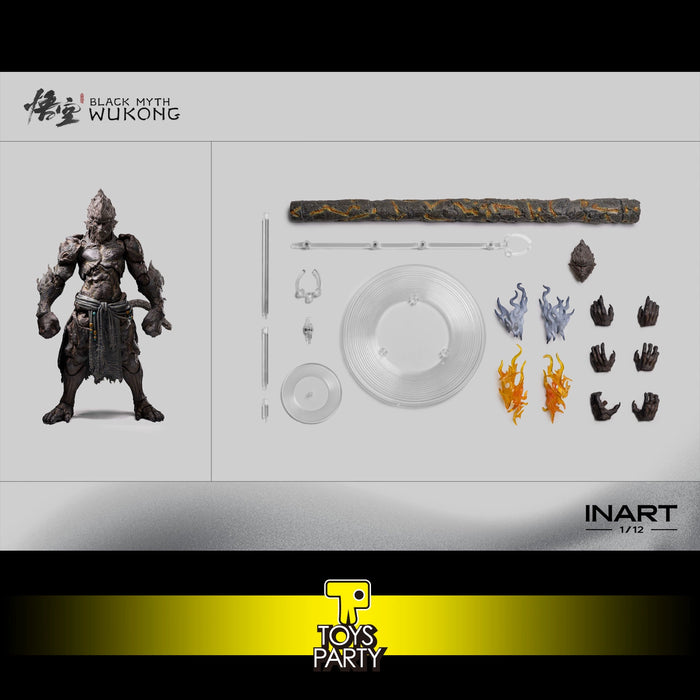 Pre-order 1/12 INART G0004 Black Myth: Wukong – Stone Monkey Action Figure