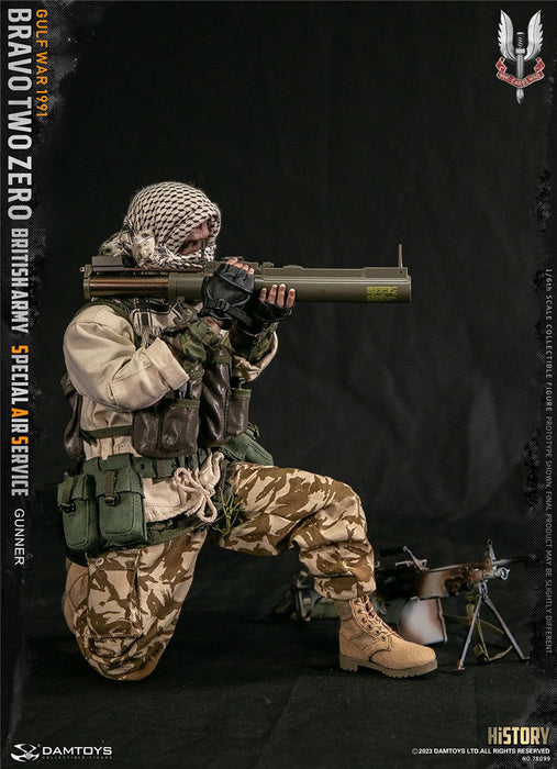 In-stock 1/6 DAMTOYS 78099 Bravo Two Zero British SAS Gunner