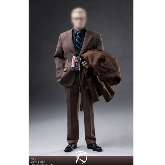 Pre-order 1/6 Kento K002 Journalist coat set Men's Suit Set with body