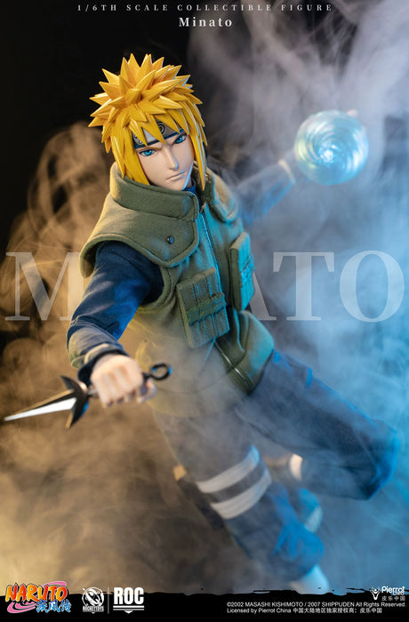 Pre-order 1/6 Rocket Toys ROC-016 Minato Namikaze Yellow Flash Ver. Action Figure