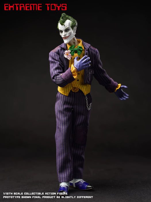 Pre-order 1/12 EXTREME TOYS EX003V2 Batman: Arkham Knight - Joker Action Figure