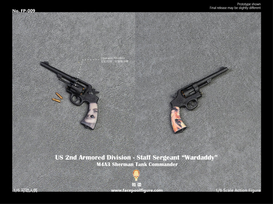 In-stock 1/6 Facepool FP009 2nd Armored Division Staff Sergeant Action Figure