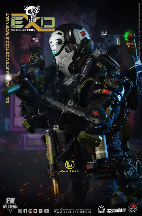 Pre-order 1/6 Soldier Story SS141 EXO-Skeleton Armor Suit Test -03 “Panda Division” STD Ver.