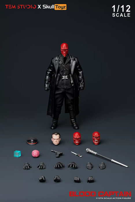 Pre-order 1/12 TEM TEMS007 Blood Captain in 2 color styles (A-Green & B-Black)