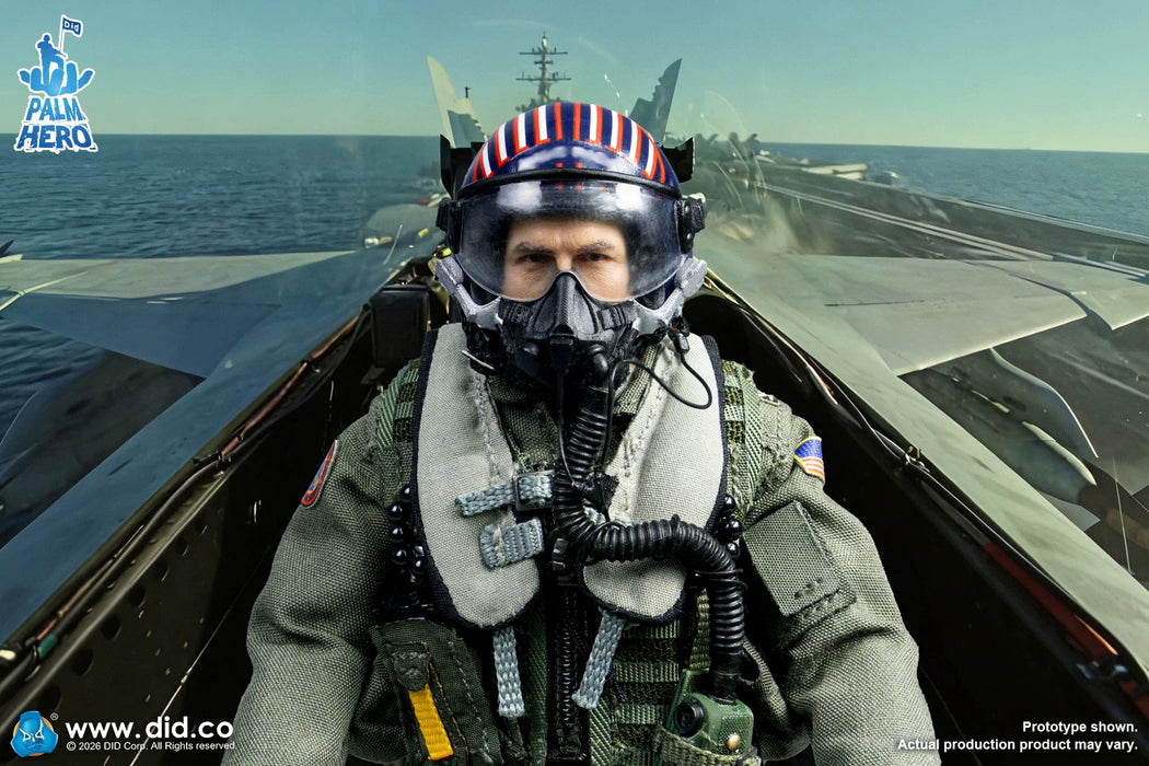 Pre-order 1/12 DID XM80031 F/A-18E Pilot - Captain Mitchell Action Figure