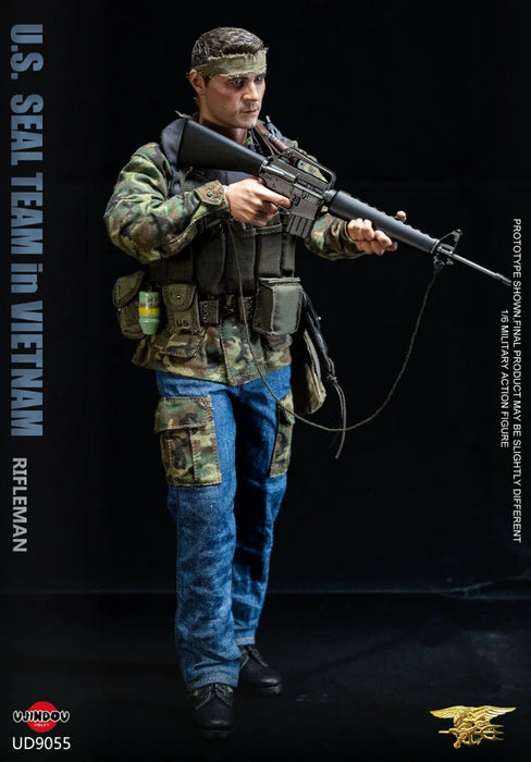 Pre-order 1/6 UJINDOU UD9055 U.S. SEAL TEAM in VIETNAM RIFLEMAN Figure