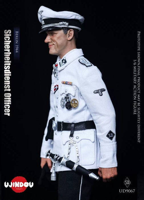 Pre-order 1/6 UJINDOU UD9067 Sicherheitsdienst Officer Berlin 1944 Action Figure