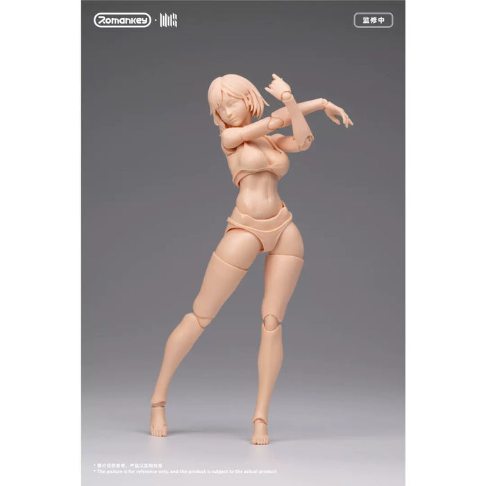 Pre-order 1/12 Romankey UMS004 Female Body Mia Unpainted Version