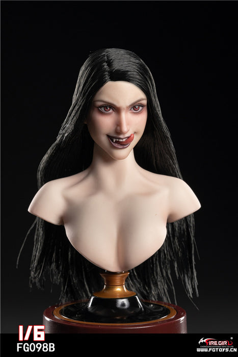 Pre-order 1/6 Fire Girl Toys FG098 Witch Female head sculpt H#pale
