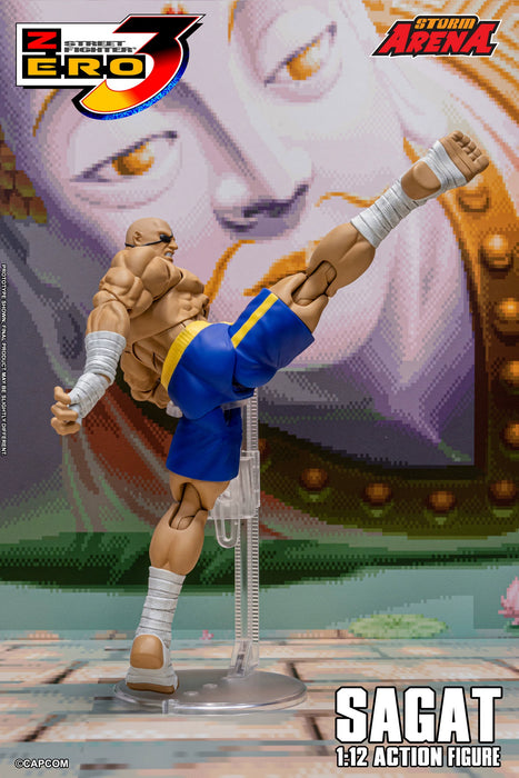 Pre-order 1/12 Storm Collectibles SFSA03 SAGAT - Street Fighter ZERO 3 "STORM ARENA"