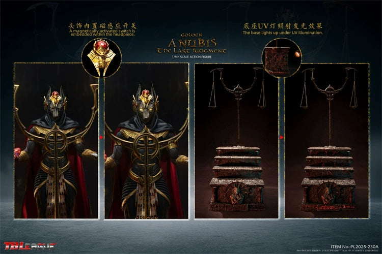 Pre-order 1/6 TBLeague PL2025-230 The Last Judgment-Anubis Action Figure