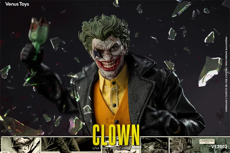 Pre-order 1/12 Venus Toys VET002 CLOWN Action Figure