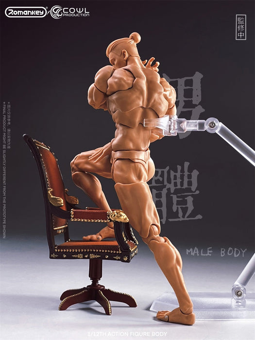 Pre-order 1/12 Romankey X COWL Super Flexible Male Body