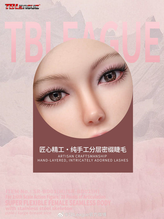 Pre-order 1/6 TBLeague SR-BD01H & SR-BD02H Body-Narrow Shoulders Curvy Hips Expressive Eyes with head sculpt version