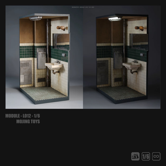 Pre-order 1/6 mOjingToys L012 JOKER Bathroom Scene Diorama