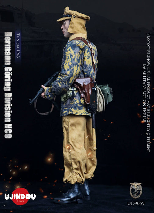 Pre-order 1/6 UJINDOU UD9059 WWII Hermann Goring Division NCO Action Figure