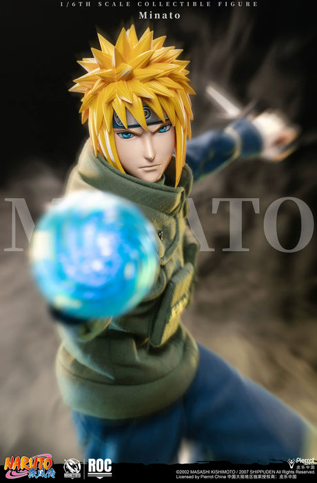 Pre-order 1/6 Rocket Toys ROC-016 Minato Namikaze Yellow Flash Ver. Action Figure