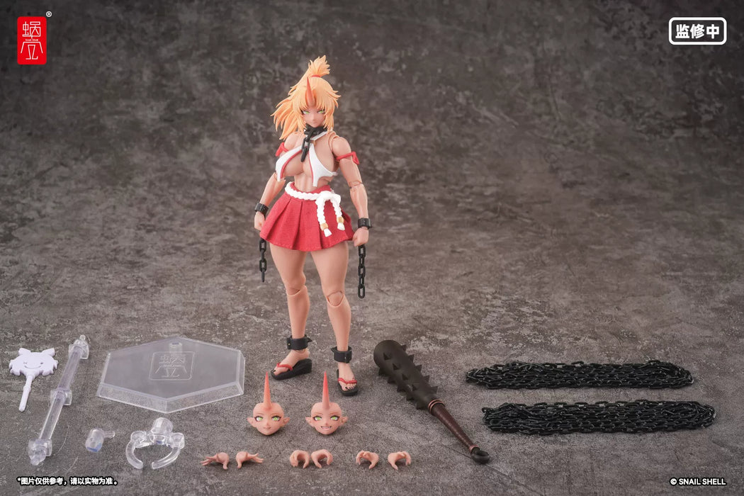 Pre-order 1/12 Snail Shell RPGEX-08 Oni Shrine Maiden - Second Daughter Momiji