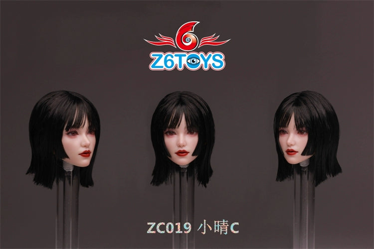 Pre-order 1/6 Z6TOYS ZC019 Xiao Qing Female Head Sculpt