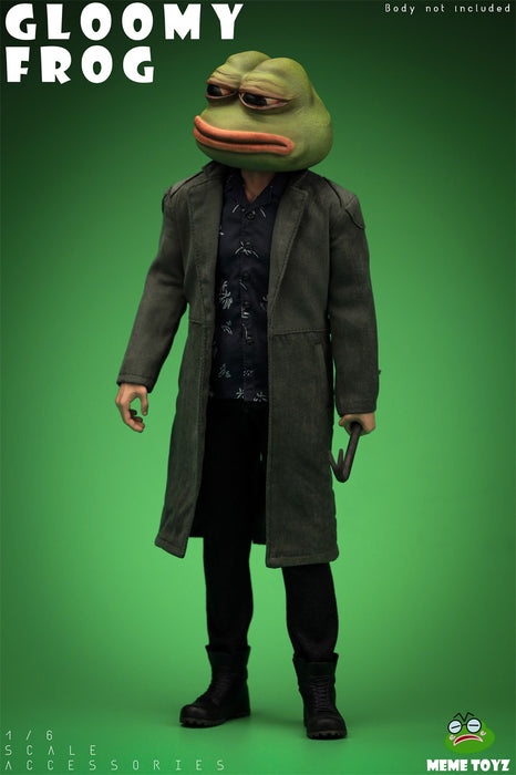 Pre-order 1/6 Meme Toyz MTZ001 Gloomy Frog head sculpt