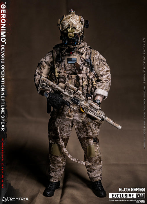 Pre-order 1/6 DAMTOYS 78106  DEVGRU Operation Neptune Spear “GERONIMO” WF24 Ver.