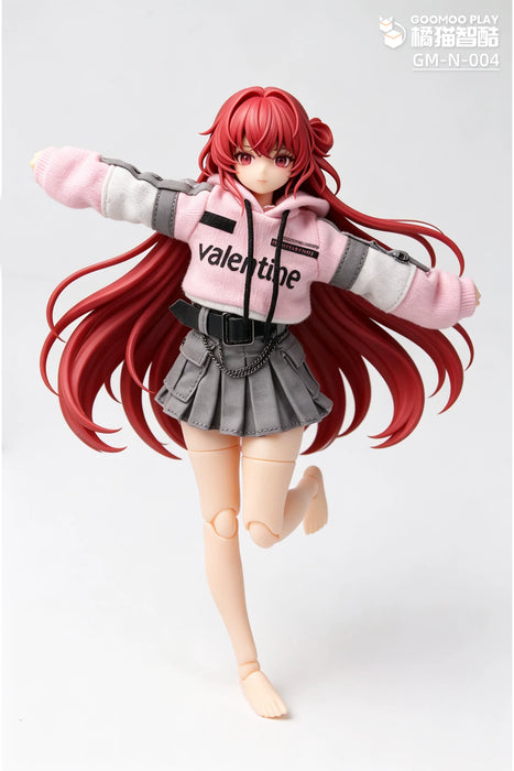 Pre-order 1/12 GOOMOO GM-N-004 Valentine Sweetheart Mecha Girl Outfit Set