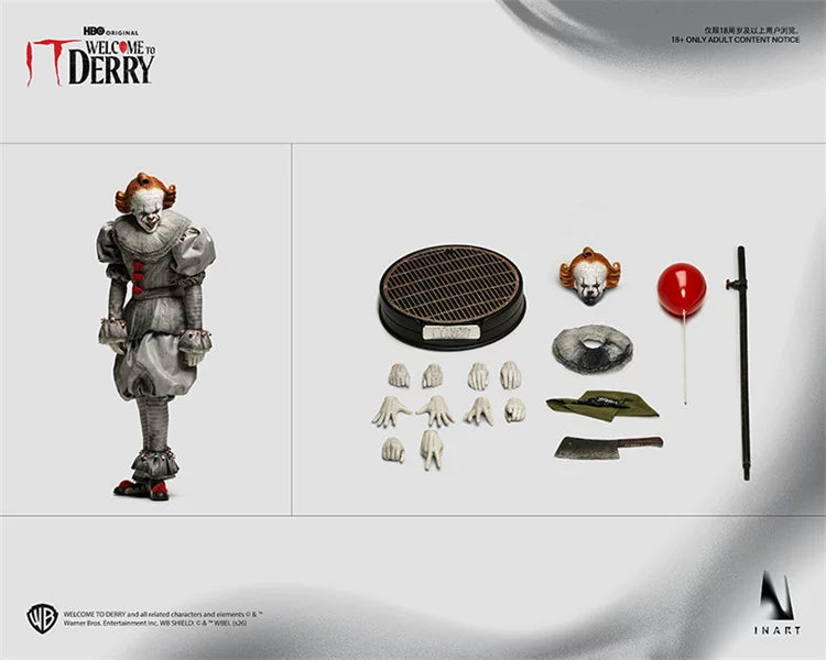 Pre-order 1/6 INART A039 IT: Welcome to Derry Season 1 - Pennywise Action Figure