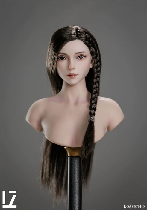 In-stock 1/6 LZTOYS SET014 Jing Chu head sculpt H#pale