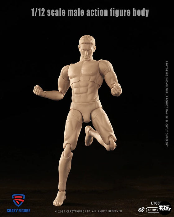 Pre-order 1/12 Crazy Figure LT003 Male Body Figure