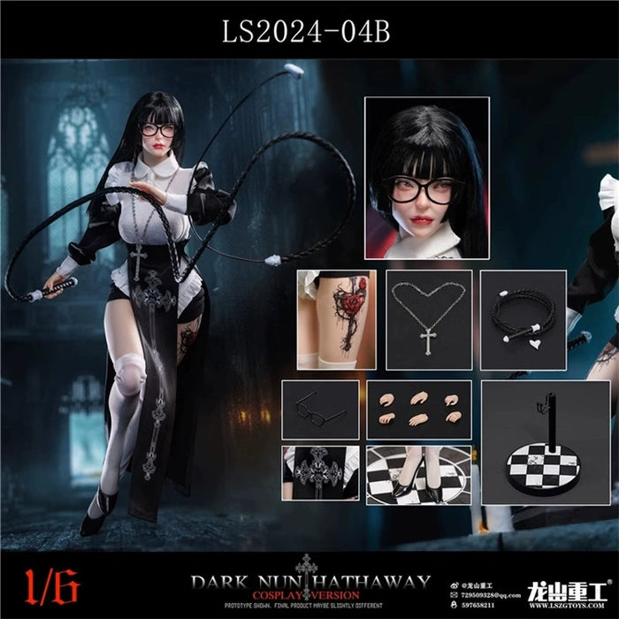 Pre-order 1/6 LONGSHAN LS2024-04 Dark Sister Hathaway (Cosplay Ver.)