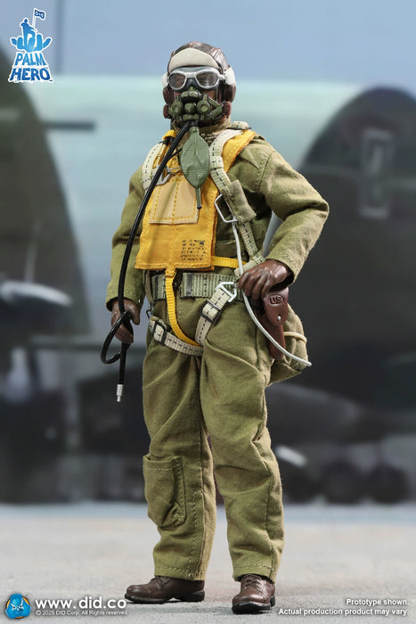 Pre-order 1/12 DID XA80032 WWII U.S. Army Air Force Pilot – Captain Rafe