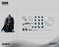 Pre-order 1/12 INART MAG C0006 TDKR Batman (Blue Suit) Action Figure