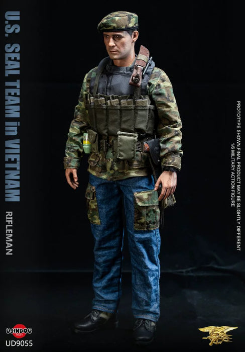 Pre-order 1/6 UJINDOU UD9055 U.S. SEAL TEAM in VIETNAM RIFLEMAN Figure
