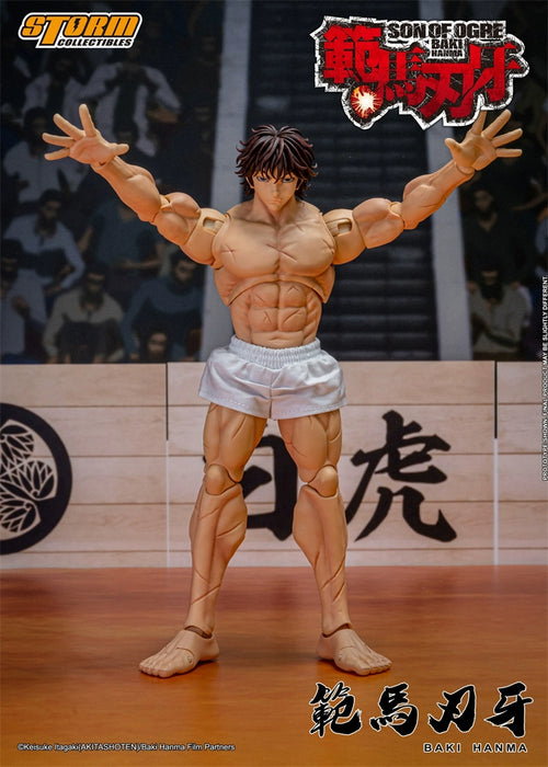 Pre-order 1/12 Storm Collectibles KIBK05 Baki Hanma Action Figure