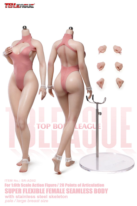 In-stock 1/6 TBLeague SR-AD01 & SR-AD02 Seamless Body