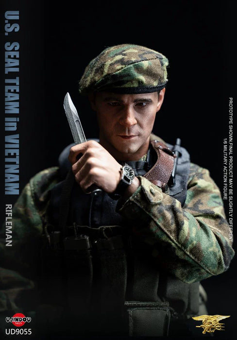Pre-order 1/6 UJINDOU UD9055 U.S. SEAL TEAM in VIETNAM RIFLEMAN Figure