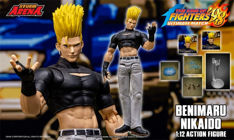 Pre-order 1/12 Storm Collectibles KFSA01 BENIMARU NIKAIDO THE KING OF FIGHTERS’98 UM STORM ARENA