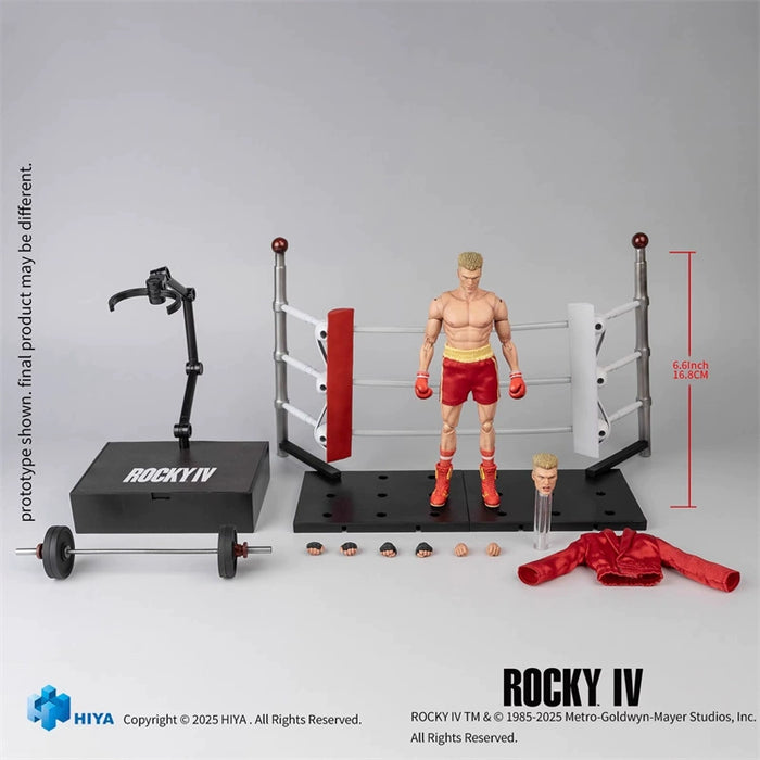 Pre-order 1/12 HiyaToys ESR0227 Rocky IV Action Figure