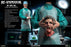 Pre-order 1/6 Infinite Statue CARL RE-ANIMATOR DOCTOR CARL HILL Action Figure