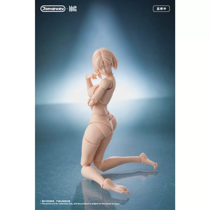 Pre-order 1/12 Romankey UMS004 Female Body Mia Unpainted Version
