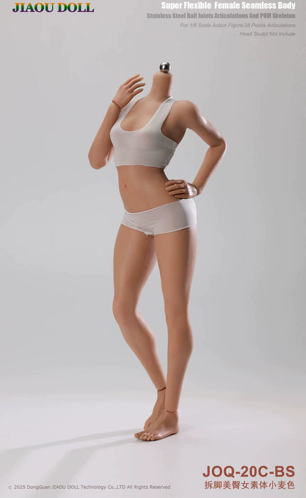 In-stock 1/6 JIAOU DOLLS JOQ-20C JOQ-20C Detachable Feet Muscular Female Body