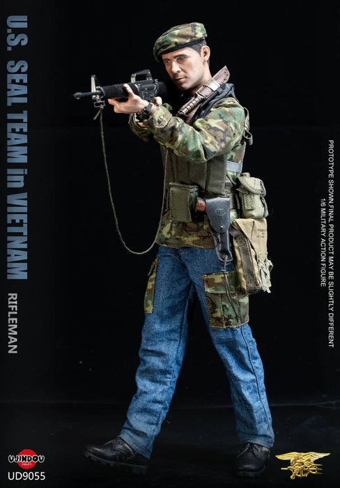 Pre-order 1/6 UJINDOU UD9055 U.S. SEAL TEAM in VIETNAM RIFLEMAN Figure