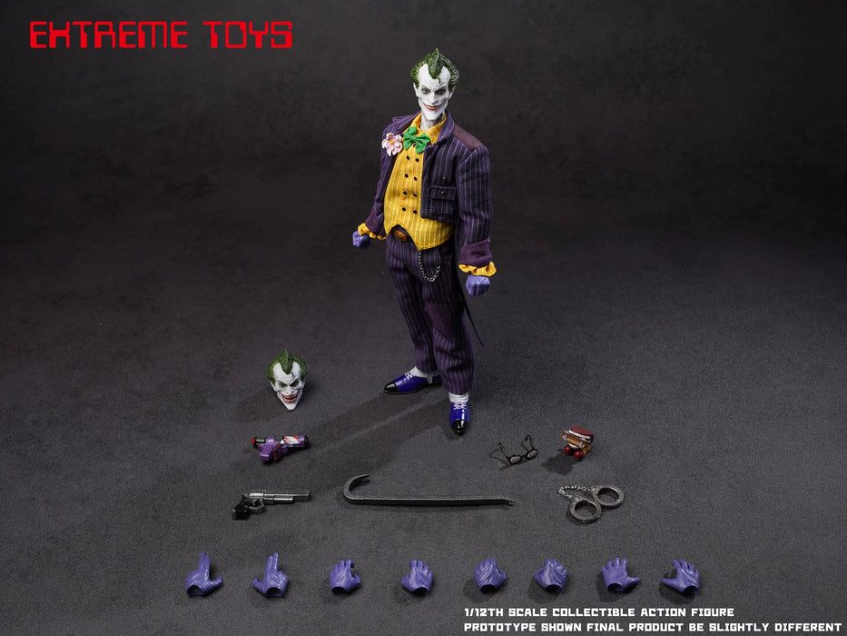 Pre-order 1/12 EXTREME TOYS EX003V2 Batman: Arkham Knight - Joker Action Figure
