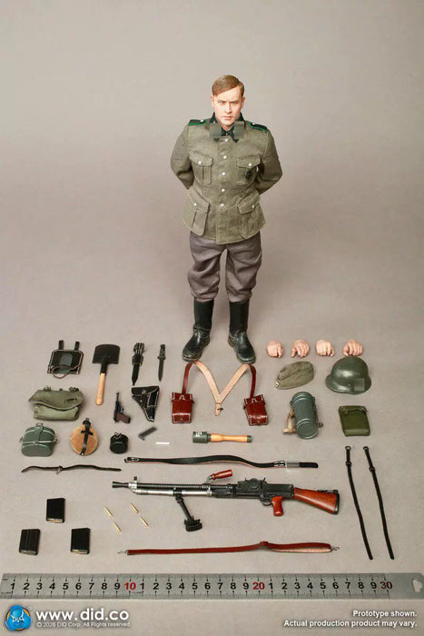 Pre-order 1/6 DID D80191 WWII German SS Polizei-Division ZB30 Gunner – Friedrich
