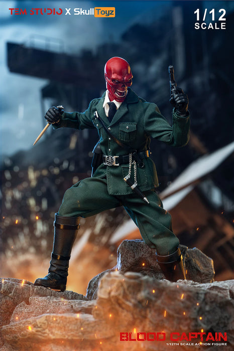 Pre-order 1/12 TEM TEMS007 Blood Captain in 2 color styles (A-Green & B-Black)