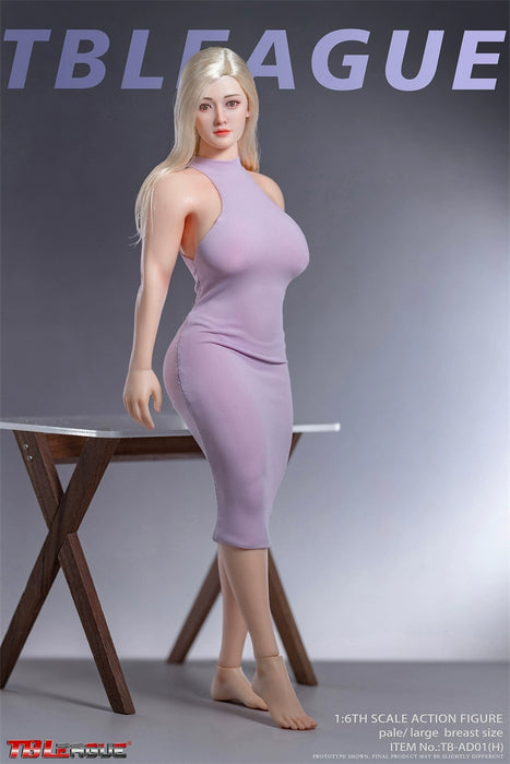 Pre-order 1/6 TBLeague TB-AD01H&02H Female Seamless Body Fullness Series (With Head Sculpt)
