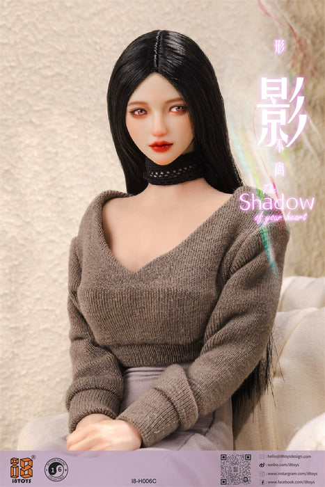 Pre-order 1/6 i8TOYS I8-H006 Shadow Female Head Sculpt