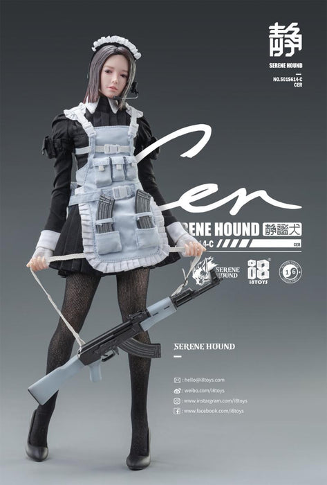 In-stock 1/6 I8 TOYS 501S614 Serene Hound Cer Be Rus Action Figure